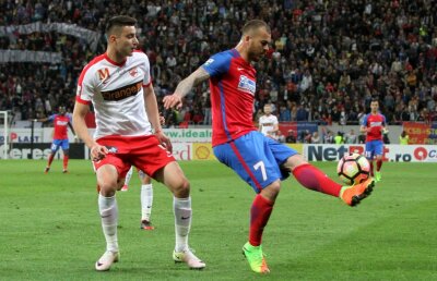 "Înţepături" între marcatorii FCSB-ului, la finalul meciului cu Dinamo: "Golul lui Alibec a fost frumos, dar al meu a fost mai important" 