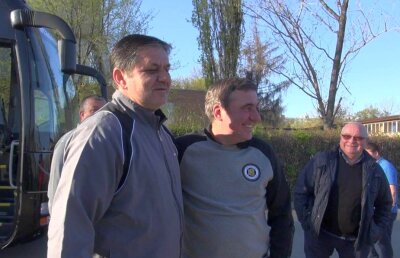 FOTO Antrenorul CSA Steaua a cerut jucători de la Viitorul! Lăcătuș și Hagi s-au întâlnit în Ghencea