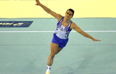 GALERIE FOTO Doar Drăgulescu în finale la Campionatele Europene de la Cluj-Napoca: "Vreau să mi se cânte imnul"