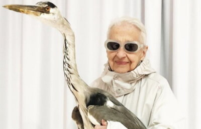 GALERIE FOTO O bătrână de 95 de ani a devenit cea mai recentă senzaţie a modei