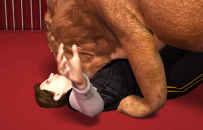 VIDEO Imagini uluitoare! Un leu îşi atacă dresorul chiar sub ochii spectatorilor