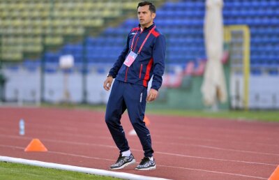 FOTO Dică la penultimul meci pe banca lui SCM Pitești » A învins FCSB 2, scor 3-1