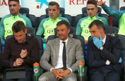 FOTO Fanii Barcelonei au făcut o coregrafie specială pentru Luis Enrique » Spaniolul e la ultimul meci pe banca formației blaugrana