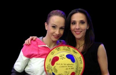 Veste uriașă! O fostă campioană olimpică la gimnastică este însărcinată