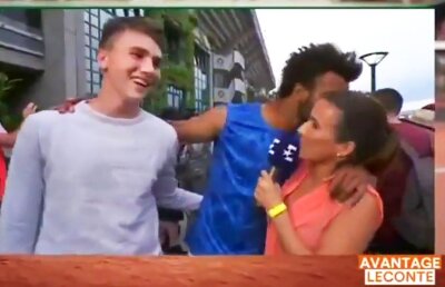 VIDEO Scandal de proporții la Roland Garros » Tenismen francez, dat afară de la turneu după ce a molestat în direct un reporter Eurosport