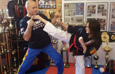 Larisa Iordache, într-o nouă ipostază » A dat gimnastica pe kempo 