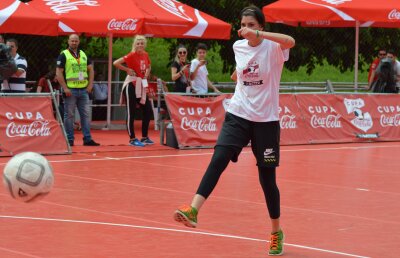 FOTO Spectacol! Cu o vloggeriță căpitan, echipa Giurcanu a învins la scor echipa Ghiduș