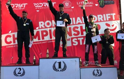 Călin Ciortan a câștigat a doua etapă din Campionatul Național de Drift