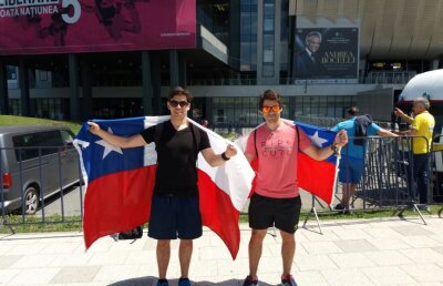 Ei optimiști, noi împăcați » Suporterii chilieni nu-și fac probleme și mizează pe un succes al favoriților. Ce cred românii