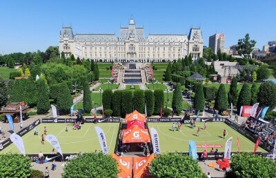 A fost spectacol în week-end la Iași » Palas Streetball a fost câștigat de un campion european la 3x3