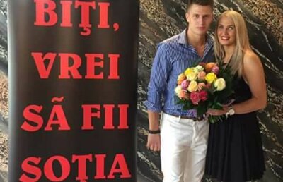 O pereche de handbalişti, aproape de nuntă » Ea a fost cerută de soție într-un moment inedit