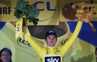 TURUL FRANȚEI. Geraint Thomas, primul tricou galben! Alejandro Valverde s-a făcut bucăți, iar Chris Froome a luat peste 1/2 minut față de rivali
