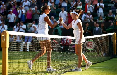 Simona scapă de o adversară periculoasă, fostă campioană la Wimbledon » A fost eliminată în turul al doilea