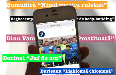 Iată lista oamenilor de fotbal denigrați de postacul Viitorului! Explicația oficialului campioanei: “Se scriu lucruri care nouă, clubului, nu ni se par ok”. Userul agresiv și ofițerul de presă al lui Hagi, același IP!