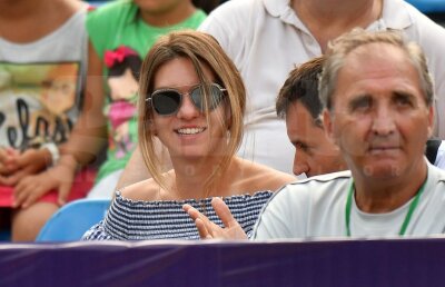 FOTO Simona Halep și-a urmărit conaționalele din tribunele BRD Bucharest Open: ”Sunt dornică să joc din nou!”