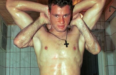 Perle din arhiva foto GSP » "Goro" în vestiarul lui Dinamo :)