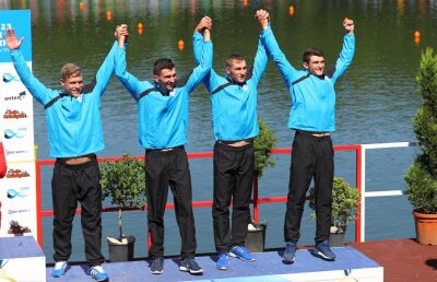 FOTO Trei medalii pentru România la Mondialele de kaiac-canoe de la Bascov