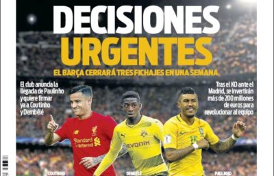 Ce scriu azi ziarele de sport din lume (15 august 2017)