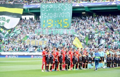 Corespondență din Portugalia //  FOTO Cu sufletul împărțit în vulcanul alb-verde » Atmosferă incendiară în Lisabona! Un fan a venit din New York pentru FCSB