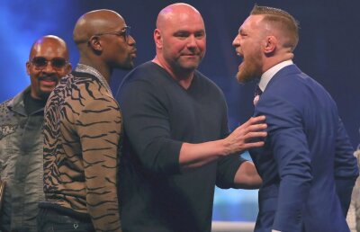 McGregor şi Mayweather au ajuns în Las Vegas » Irlandezul a fost de 3 ori la un pas de bătaie cu 3 persoane diferite