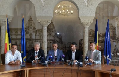 Rapid și-a prezentat "careul" de conducători și a anunțat un buget de 320.000 € + Copos dispus să facă un cadou generos echipei