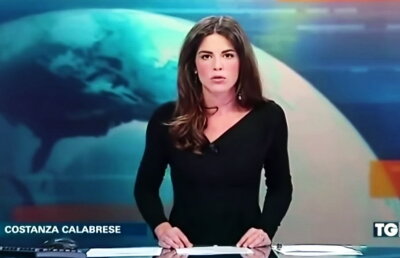 VIDEO O prezentatoare a uitat că masa era transparentă şi a arătat tot în direct!