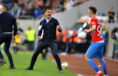 FCSB - Dinamo 1-0 // Dică, ironic după victoria în fața rivalei: "Mă așteptam să fie mai greu"