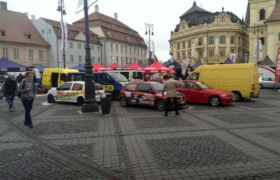 FOTO+VIDEO Campionul de raliu Mihai Leu, despre etapa de la Raliul Sibiului, dedicată lui Vali Damian: "Va lipsi sportului românesc" 