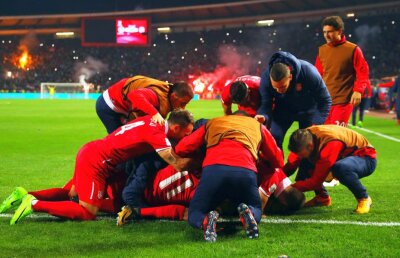 "Tricolori", ascultați mesajul "vulturilor" sârbi: "Asta înseamnă să lupți pentru țara ta!". Ei sunt la Mondial!