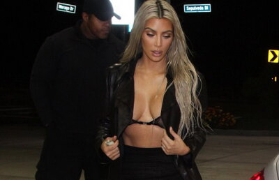 FOTO Kim Kardashian, o nouă apariţie senzaţională