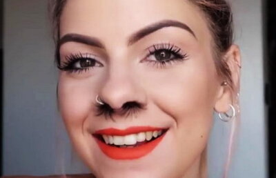 Cel mai nou trend: genele în nas!