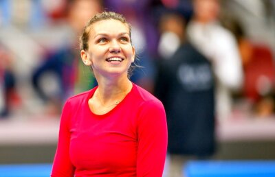 FOTO FABULOS! Cadoul primit de Simona Halep din partea WTA înaintea Turneului Campioanelor