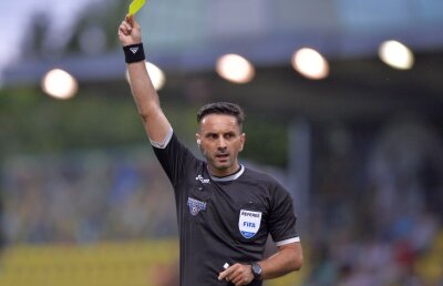 EXCLUSIV Audieri în cabina lui Colțescu după Poli - Astra! Oficialii giurgiuveni s-au răzgândit » Ce a scris arbitrul în raport