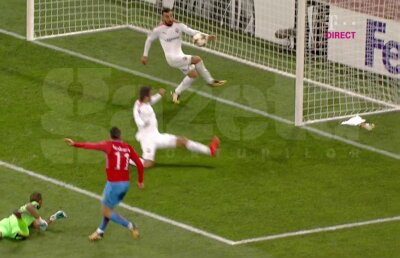 FCSB - HAPOEL BEER SHEVA 1-1 // VIDEO+FOTO Fază scandaloasă în repriza a doua! Steliștii trebuiau să primească penalty, după ce un jucător a făcut henț pe linia porții