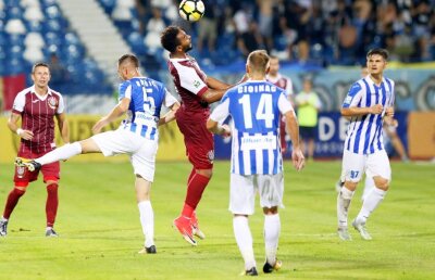 Ieșenii au venit pregătiți la Cluj: "Ne așteptam ca arbitrul să fie de partea lui CFR!"