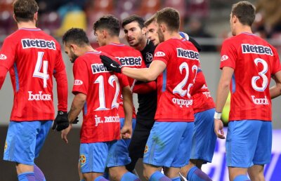 VIDEO Bucurie în vestiarul FCSB după tragerea la sorți pentru Europa League » Mesaj obscen pentru Ștefan Radu