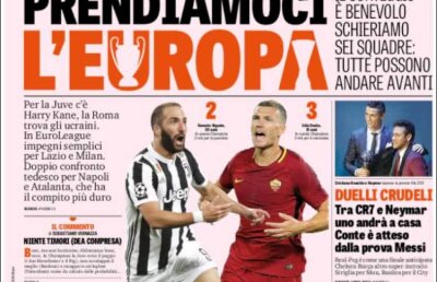 Ce scriu azi ziarele de sport din lume (12 decembrie 2017)