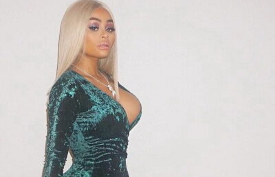 FOTO Blac Chyna, în cea mai scurtă rochie posibilă