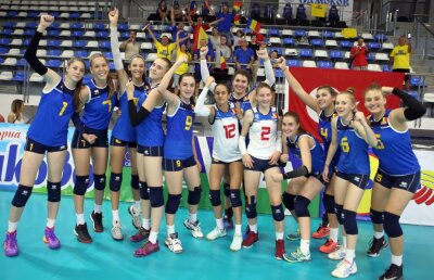 Naționala feminină de volei sub 17 ani s-a calificat la Europene