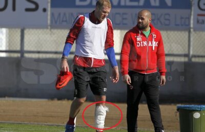 Corespondență din Cipru » Regimul "spartan" al lui Miriuță a mai făcut o victimă: Adam Nemec s-a accidentat în cantonament