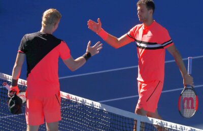 VIDEO Stupoare la Australian Open » Hawk-eye-ul, bulversat în finalul meciului Dimitrov - Edmund