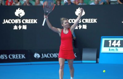 SIMONA HALEP - ANGELIQUE KERBER // Primele declaraţii ale Simonei Halep după meciul epic cu Angelique Kerber: "Încerc să fiu calmă, sunt mândră de ceea ce am realizat"