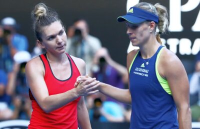 SIMONA HALEP - ANGELIQUE KERBER // Momentul psihologic depăşit de Simona în meciul cu Kerber: "Acolo am simţit că am irosit o şansă, dar am continuat să lupt"