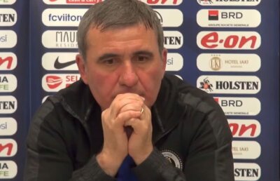 Hagi, conferință cu scandal: "Mi-e rușine că m-am întors acasă! Vreau să plec cât mai repede. Bye, bye, gata"