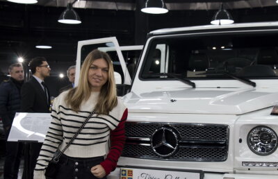GALERIE FOTO Halep, Țiriac și ultimul model Mercedes-Maybach, personalizat special