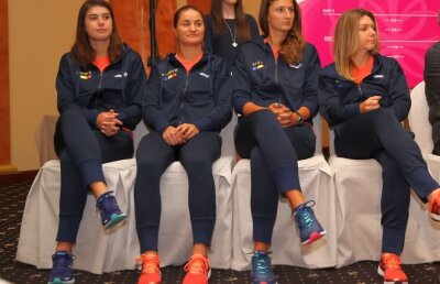 FED CUP. Jucătoarele României, exuberante înainte de meciul cu Canada: "E senzație, rar am văzut așa ceva" + Ce se întâmplă cu Simona Halep: "Am fost la antrenamentul lor"
