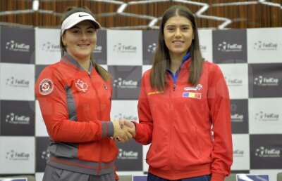 GALERIE FOTO FED CUP. S-a stabilit programul meciurilor din confruntarea România - Canada » Sorana Cîrstea joacă prima
