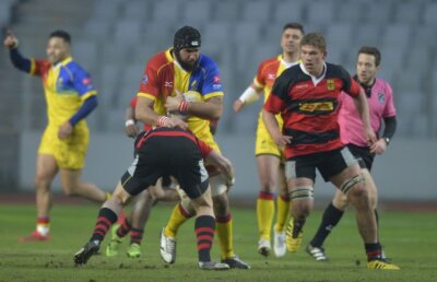 GALERIE FOTO Dulce răzbunare! "Tricolorii" au marcat 13 eseuri și au făcut scor cu Germania