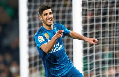 VIDEO ASensio l-a scos din nou pe Zidane din impas » Pariu câștigat: "A zis că se tunde zero dacă înscriu cu capul"