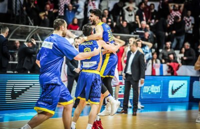 FOTO Ce victorie! România a învins Croația, 58-56, chiar la ea acasă după în meci nebun, în preliminariile pentru Mondial